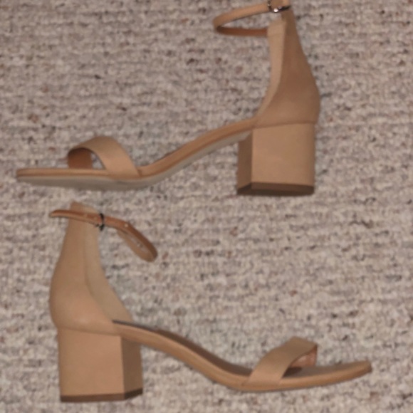 NWOT STEVE MADDEN  ”Irenne “ Tan Leather / Nubuck Suede Buckle Sandals … - Picture 5 of 13